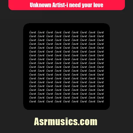 i need your love