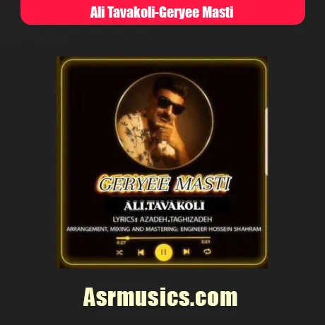 علی توکلی گریه ی مستی