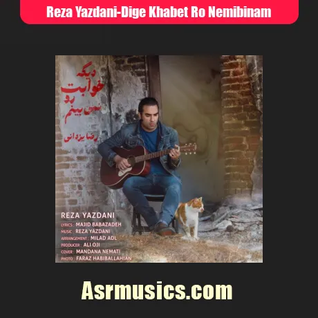 رضا یزدانی دیگه خوابت رو نمی‌ بینم